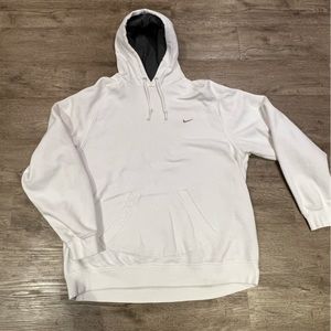 white nike hoodie